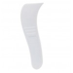 Spatula din plastic pentru aplicat si indepartat crema depilatoare SYP01-Alba